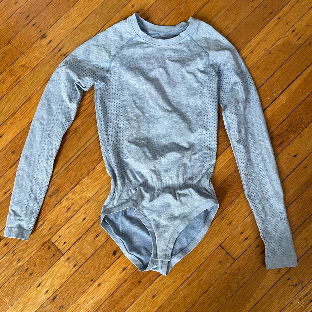 Figs Blue Underscrub Onsie Top